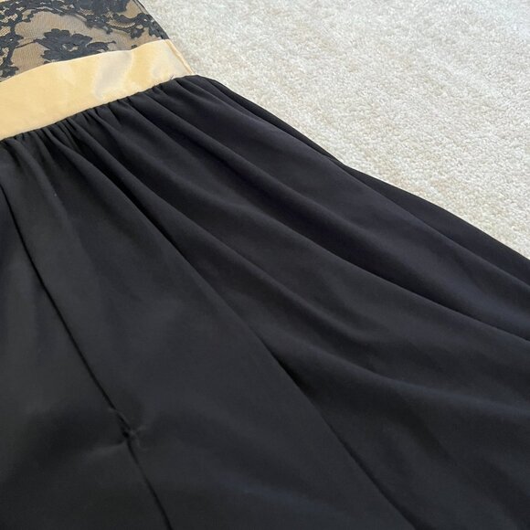 Vintage Jessica McClintock For Gunne Sax Bubble Hem Prom Dress Mini Dress 5 - Picture 8 of 9